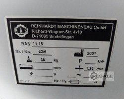 Maschine: RAS 11.15 Sickenmaschinen