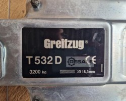 Maschine: TRACTEL T532D Greifzug , 3200kg, 3,2t, ohne Seil