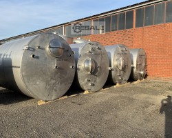 Maschine: BECKER TANKBAU 14.250 Liter Edelstahlbehälter