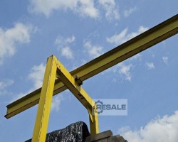 Maschine: MUSTERFIRMA Krangestell 6800 mm Krangestell Kranbahn Laufkatzengestell