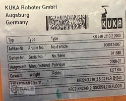 Maschine: KUKA KR 240 L210-2 2000 Industrieroboter