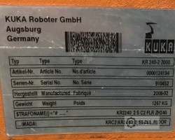 Maschine: KUKA KR 240-2 2000 Industrieroboter
