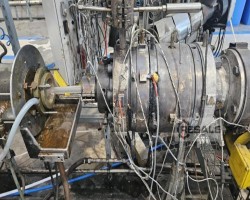 Maschine: BATTENFELD UND INOEX Diverse Schicht PE-X und PE-RT Rohrextrusionslinie