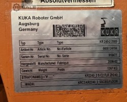 Maschine: KUKA KR240-2 2000 Industrieroboter