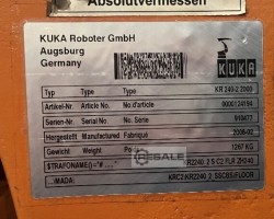 Maschine: KUKA KR240-2 2000 Industrieroboter