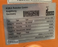 Maschine: KUKA KR240-2 2000 Industrieroboter