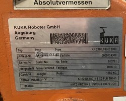 Maschine: KUKA KR240L180-2 2000 Industrieroboter