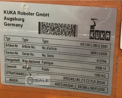 Maschine: KUKA KR240L180-2 Industrieroboter