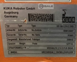 Maschine: KUKA KR240L210-2 2000 Industrieroboter