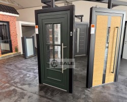 Maschine:  Amsterdam Aluminium-Ausstellungstür (mit Fingerscanner)