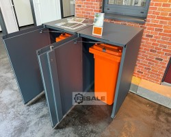 Maschine:   Doppel-Muster-Ausstellungs-Mülltonnenbox