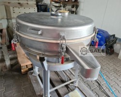 Maschine: ALLGAIER VTS 950 Deck Vibrations-Taumelsieb 950 mm Ø in VA
