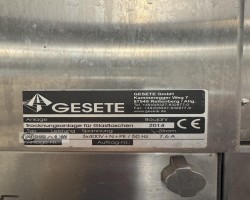Maschine: GESETE XT 500 Flaschentrockner