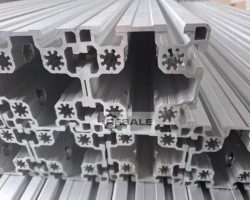 Maschine: U 90x90 L B type Nut 10 light Aluminiumprofil, 23,7m, nur € 25/m,