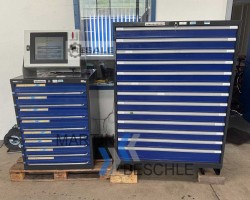 Maschine: PRECITOOL mit Touchcomputer Werkzeugschränke