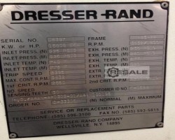 Maschine: DRESSER-RAND  Dampfturbine