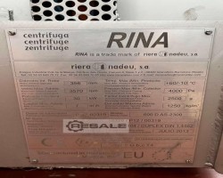 Maschine: RIERA NADEU 600 D AS-2300 Dekanter