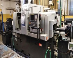 Maschine: HANWHA XP32S + dopravník t?ísek CNC Drehmaschinen