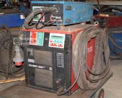 Maschine: EWM HIGHTEC WELDING Integral Inverter MIG 500 Puls MIG MAG Schutzgasschweissgeräte