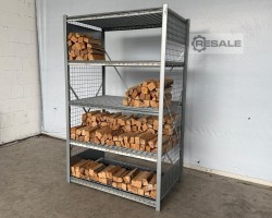 Maschine: DEXION HI 280 1.380mm x 500mm Brennholzregal Holzregal Lagerregal Holz