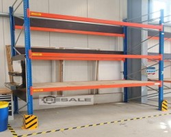 Maschine: SCHULTE LAGERTECHNIK S610-M18 + LNS-Duo 110x50x2700 Palettenregale