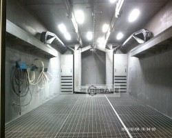 Maschine: EUROTHERM  Manuelle Waschkabine mit automatischem Sprühkranz