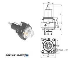 Maschine: RGX-TOOLS axial BMT 65 Werkzeugmaschinenzubehör