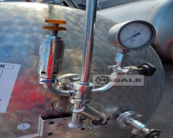 Maschine:  6.000 Liter 8 bar Drucktank 8 bar in V2A