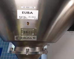 Maschine:  53.800 Liter ZKG TANK/Biertank isoliert mit Kühlschlangen