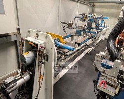 Maschine: ABB Cloos GLC 503 Quinto Stationen Schweißroboterzelle