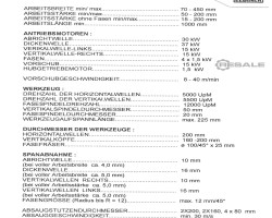 Maschine: LEDNINEK Superles 400 4v/4f Hobelmaschinen