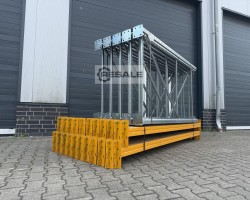 Maschine: META (THYSSEN) MULTIPAL S Länge: 22,37lfm./ 2200x1100mm Palettenregale