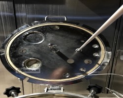 Maschine: SARTORIUS Inhalt 150 Liter Edelstahlbehälter