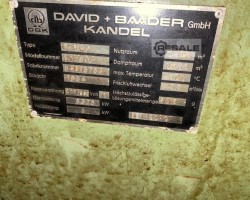 Maschine: DAVID + BAADER 10880.3 Öfen