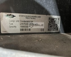 Maschine: BITZER LHV7E/4CE-9F3Y-40S Kondensationseinheit