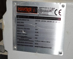 Maschine: MAKSER TEAM MF 1450 CNC Fräsen