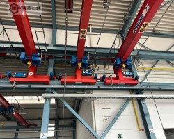 Maschine: ABUS 2.000 kg Einträgerlaufkran