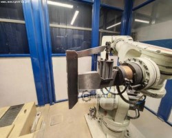 Maschine: KAWASAKI RS50N Roboter Schleifzelle