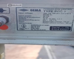 Maschine: ITW GEMA PGC 1 / PG 1 Pulverbeschichtungsanlagen