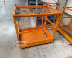 Maschine: BAUER MB-D Staplerkorb, Arbeitskorb