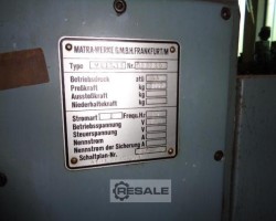 Maschine: MATRA 1to Hydraulische Einständerpressen