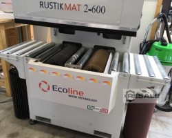 Maschine: ECOLINE WOOD TECHNOLOGY Rustikmat 2-600 Bürstenschleifmaschinen
