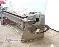 Maschine: PIESOK X O 1000 / 2 A Schwenkbiegemaschinen