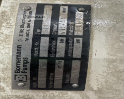 Maschine: BORNEMANN SLC125-58 Twin Screw Pump Pumpe