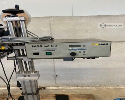 Maschine: PAGO Pagomat 6/2 Etikettiermaschinen