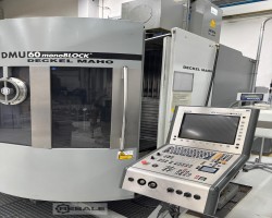 Maschine: DMG DMU 60 monoBlock Bearbeitungszentren