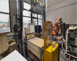 Maschine: MESSERSI ITALIEN VR 88 Palettenumreifungsmaschinen