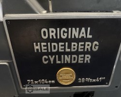 Maschine: HEIDELBERG Cylinder SGS Stanzmaschinen