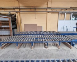 Maschine: DIVERSE  Schwerlast-Rollenbahnanlage Türelemente-Fertigung