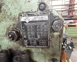 Maschine: MUBEA BK 11 Blech- und Profilstahlschere mit Ausklinker